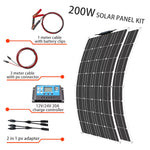 Flexible Solar Panel Kit Complete 100W