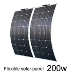 Flexible Solar Panel Kit Complete 100W