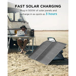 Portable Power Station DELTA 2 Lite 950Wh Lifepo4 (LFP) Battery Solar Generator,1800W AC Output for Outdoor Camping,Home Backup,Emergency,Rv