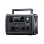 EB3A Portable Solar Power Station, 268Wh, 600W AC Output, Fast Recharge, Ideal for Outdoor Camping