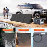 Foldable Solar Panels 200W