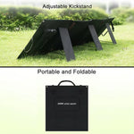 200W 18V Solar Panel Kit Foldable Solar Panel Outdoor Rechargeable Solar Charger for Portable Camping Power Station