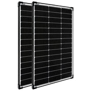 Solaranlage Komplettsystem 200W Basicpremium-L Black Frame Kabelkit Offgridtec