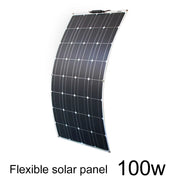 Flexible  Solar Panel Kit Complete 100W