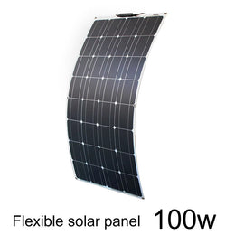 Flexible  Solar Panel Kit Complete 100W