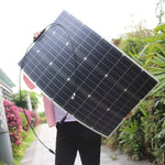Flexible  Solar Panel Kit Complete 100W