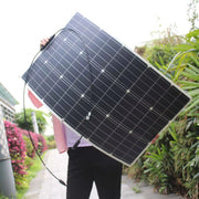 Flexible  Solar Panel Kit Complete 100W