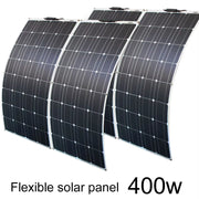 Flexible  Solar Panel Kit Complete 100W