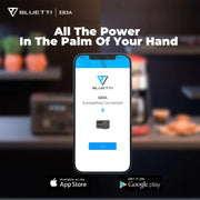 EB3A Portable Solar Power Station, 268Wh, 600W AC Output, Fast Recharge, Ideal for Outdoor Camping