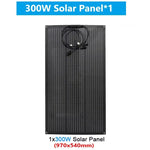  Solar Panel Kit 18V Flexible Solar  300W