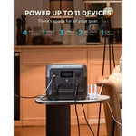 Portable Power Station RIVER 2 Pro 700,716Wh LFP Battery,1600W Solar Generator for Outdoor,Home Use