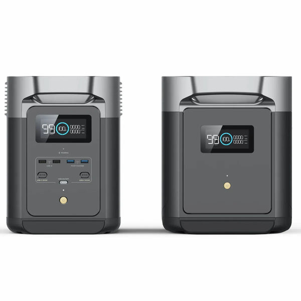 EcoFlow DELTA 2 + Smart Extra Battery | Soluxious – Expandable